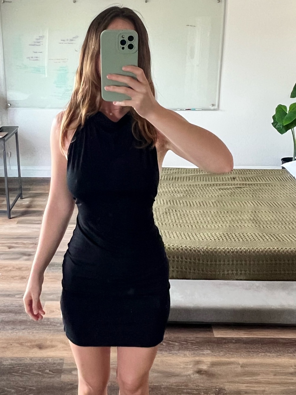 Lezat Halter Mini Dress - Classic Little Black Dress